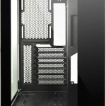 Inter-Tech C-703 Vision Gaming Midi Tower Κουτί Υπολογιστή Μαύρο