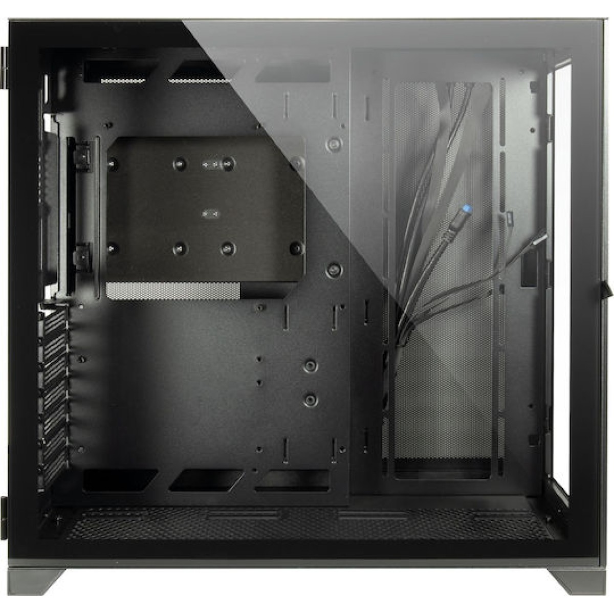 Inter-Tech C-703 Vision Gaming Midi Tower Κουτί Υπολογιστή Μαύρο