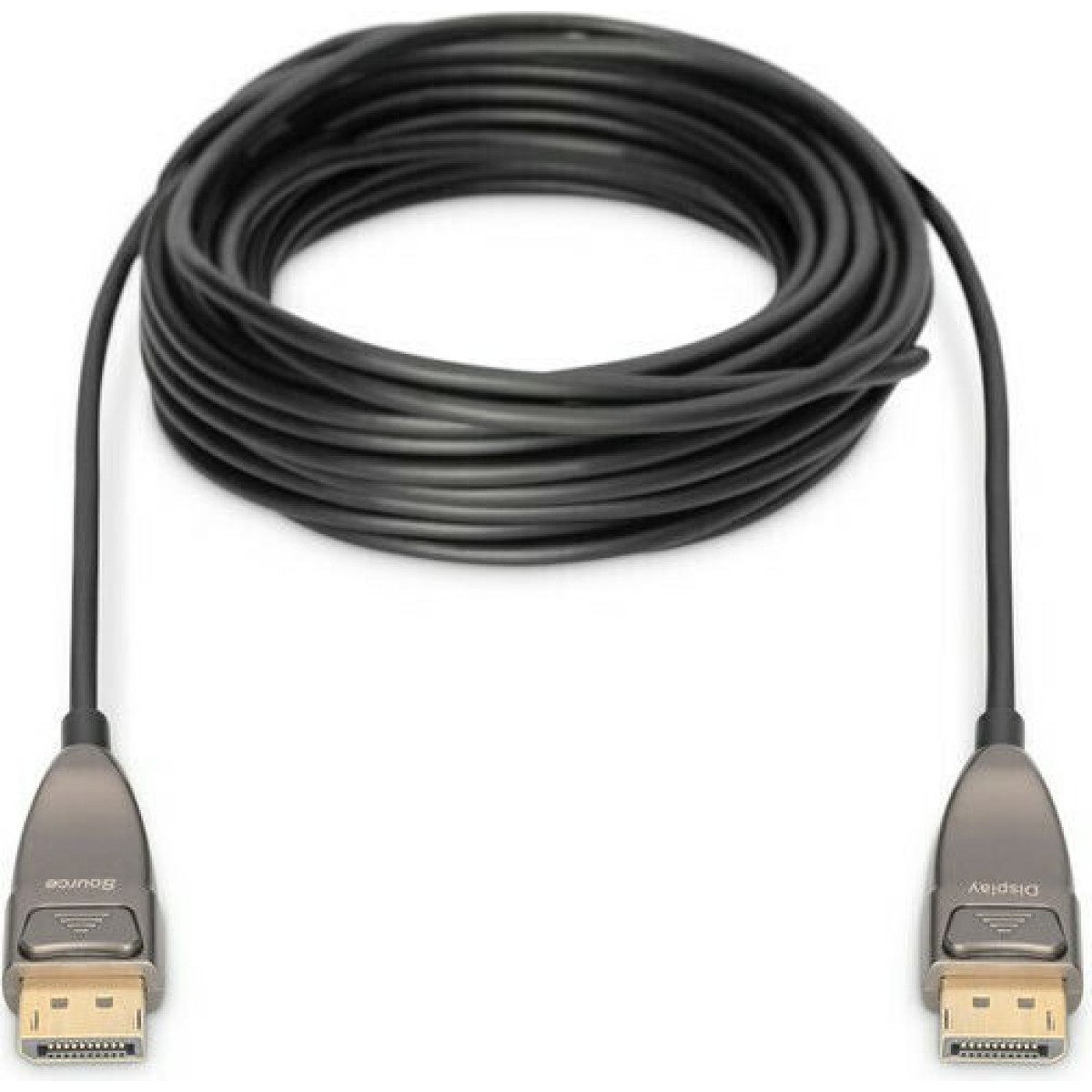 Digitus Cable DisplayPort male - DisplayPort male 30m Μαύρο (AK-340107-300-S)