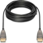 Digitus Cable DisplayPort male - DisplayPort male 30m Μαύρο (AK-340107-300-S)