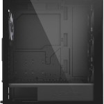 Sharkoon VK2 RGB Midi Tower Κουτί Υπολογιστή με Πλαϊνό Παράθυρο Μαύρο