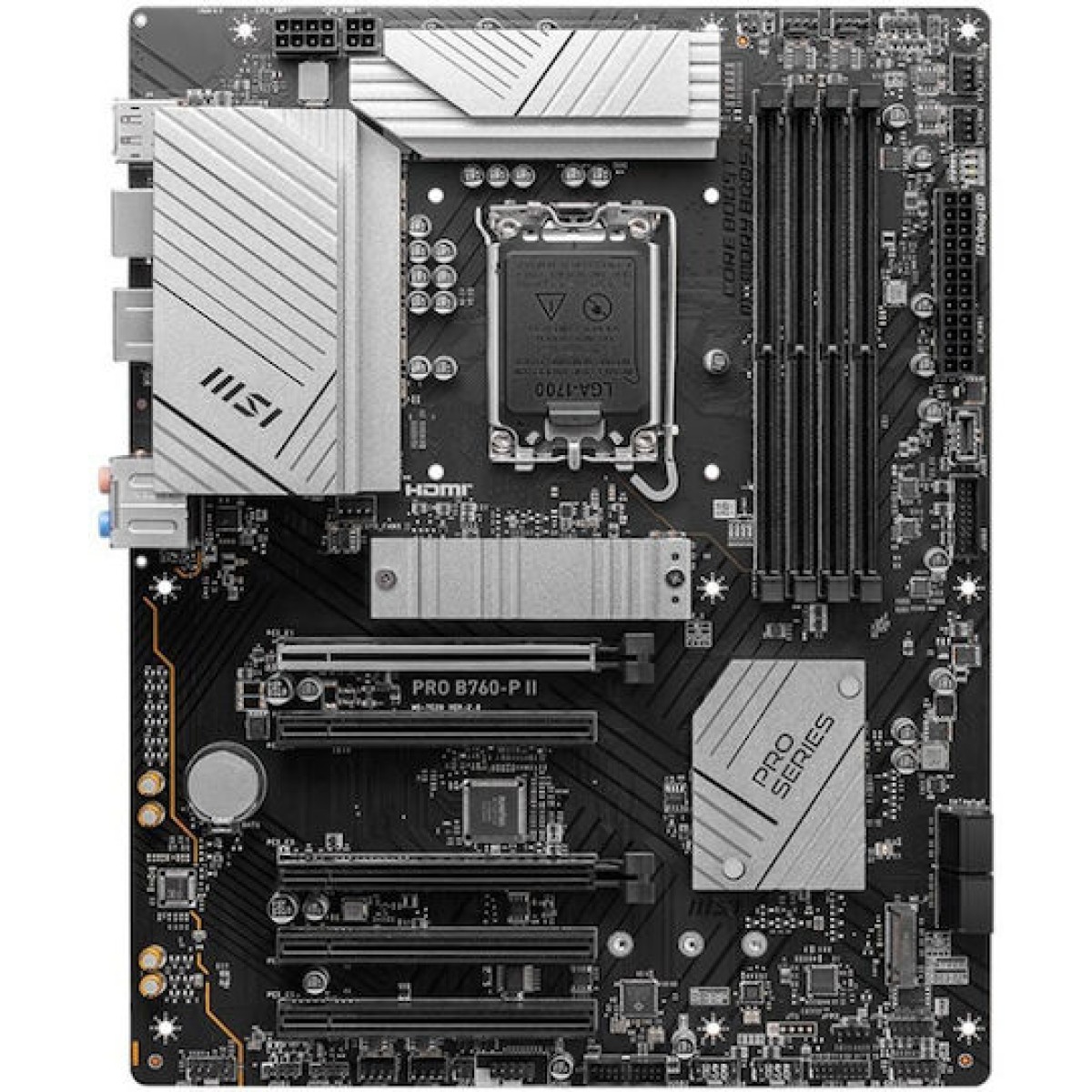 MSI PRO B760-P II Motherboard ATX με Intel 1700 Socket 7E29-002R