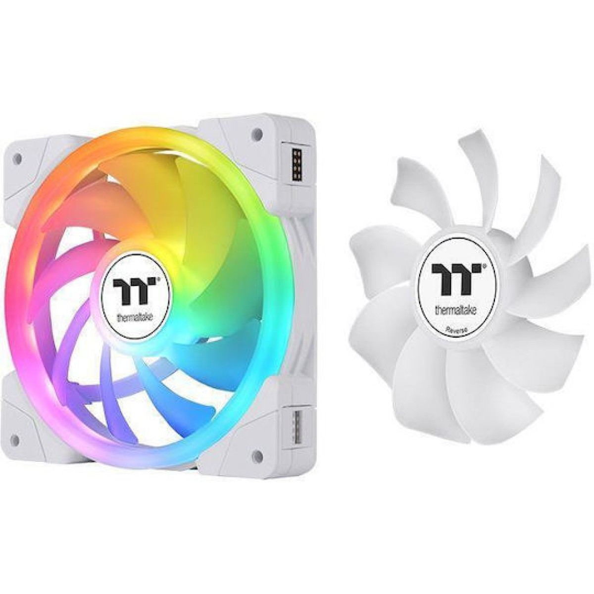 Thermaltake SWAFAN EX14 ARGB Sync White TT Premium Edition Case Fan 140mm 3τμχ Λευκό