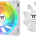 Thermaltake SWAFAN EX14 ARGB Sync White TT Premium Edition Case Fan 140mm 3τμχ Λευκό