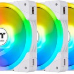 Thermaltake SWAFAN EX14 ARGB Sync White TT Premium Edition Case Fan 140mm 3τμχ Λευκό
