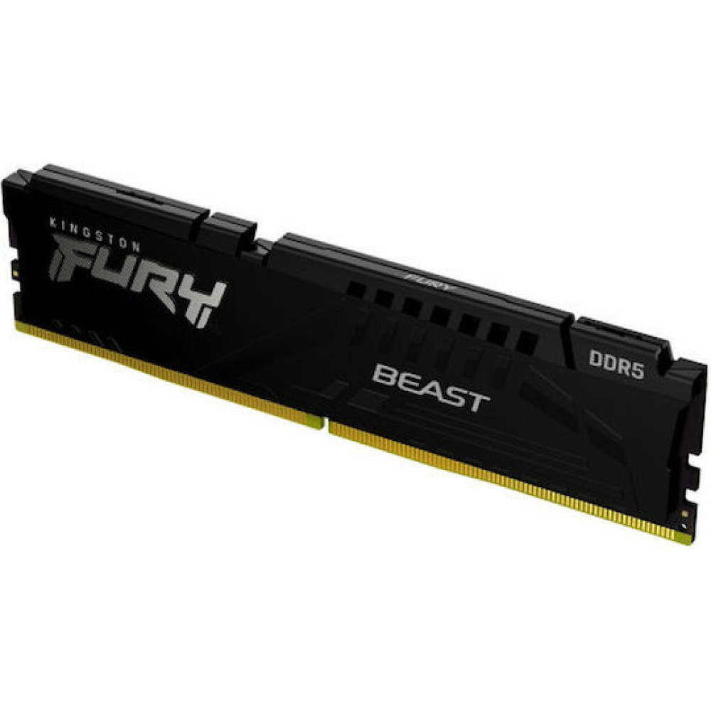 Kingston Fury Beast DDR5 με Module 1x32GB και Ταχύτητα 6000 για Desktop