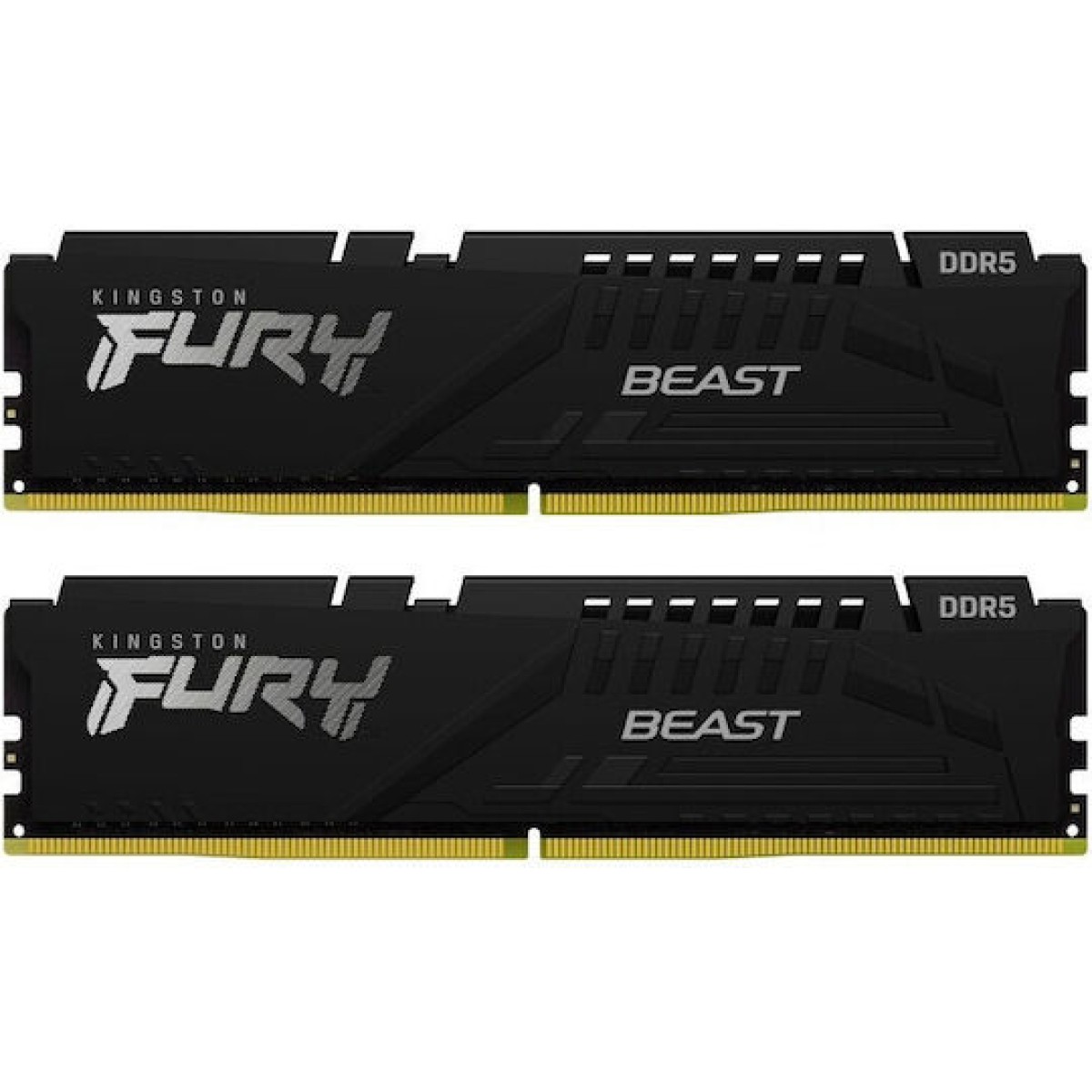 Kingston FURY Beast DDR5 16GB RAM με 2x8GB Modules και Ταχύτητα 6000 για Desktop
