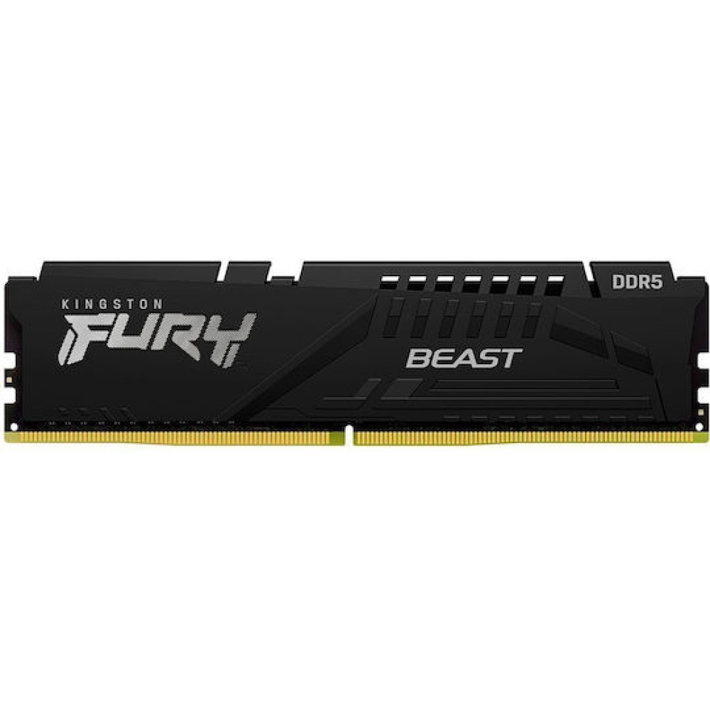 Kingston FURY Beast DDR5 32GB RAM με 2x16GB Modules και Ταχύτητα 6000 για Desktop