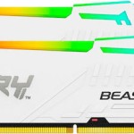 Kingston FURY Beast RGB DDR5 32GB RAM με 2x16GB Modules και Ταχύτητα 6000 για Desktop
