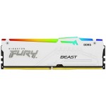 Kingston FURY Beast RGB DDR5 32GB RAM με 2x16GB Modules και Ταχύτητα 6000 για Desktop