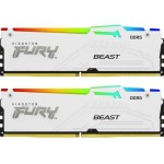Kingston Fury Beast RGB DDR5 64GB RAM με 2x32GB Modules και Ταχύτητα 6000 για Desktop