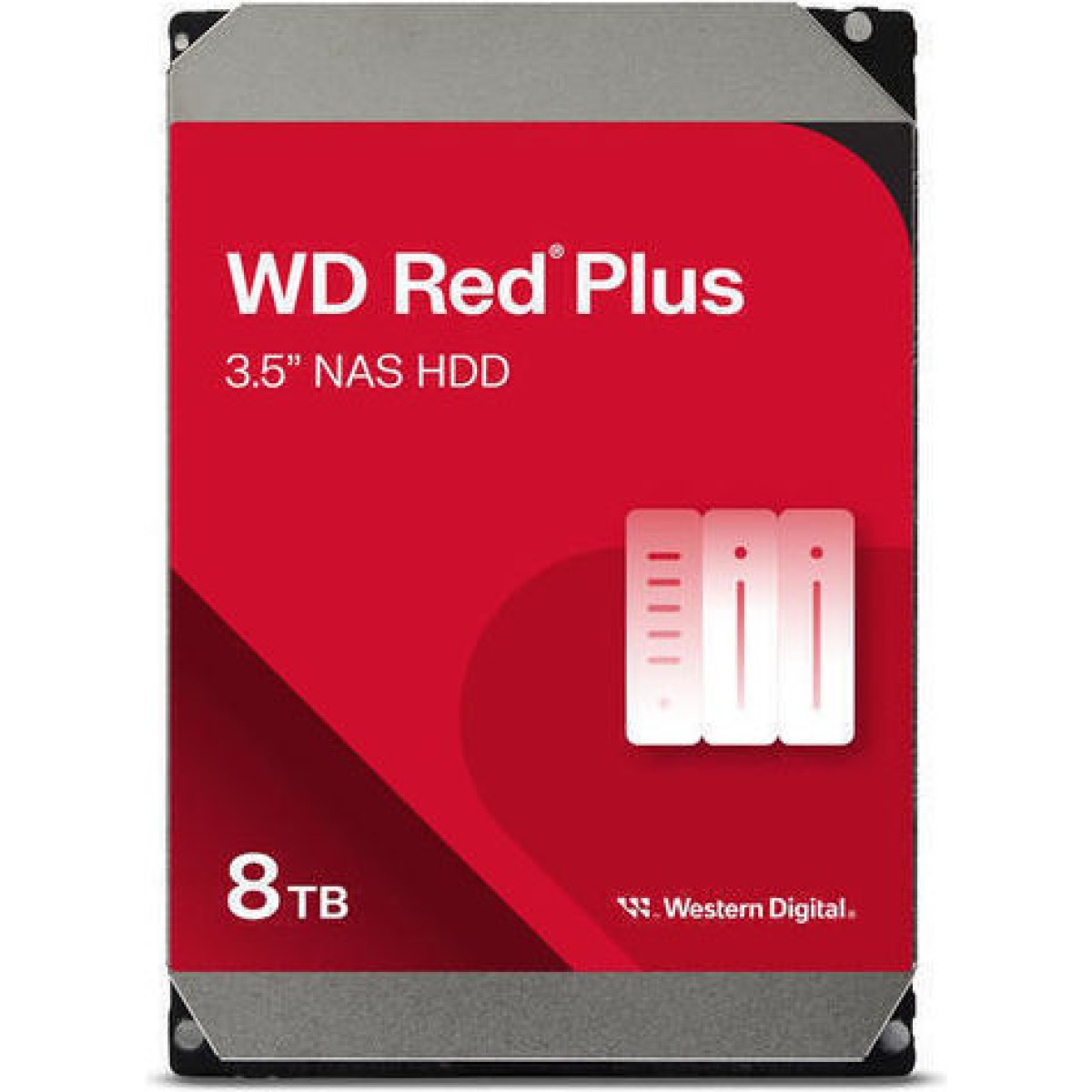 Western Digital Red Plus 8TB HDD Σκληρός Δίσκος 3.5