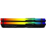 Kingston Fury Beast RGB DDR5 64GB RAM με 2x32GB Modules και Ταχύτητα 6400 για Desktop