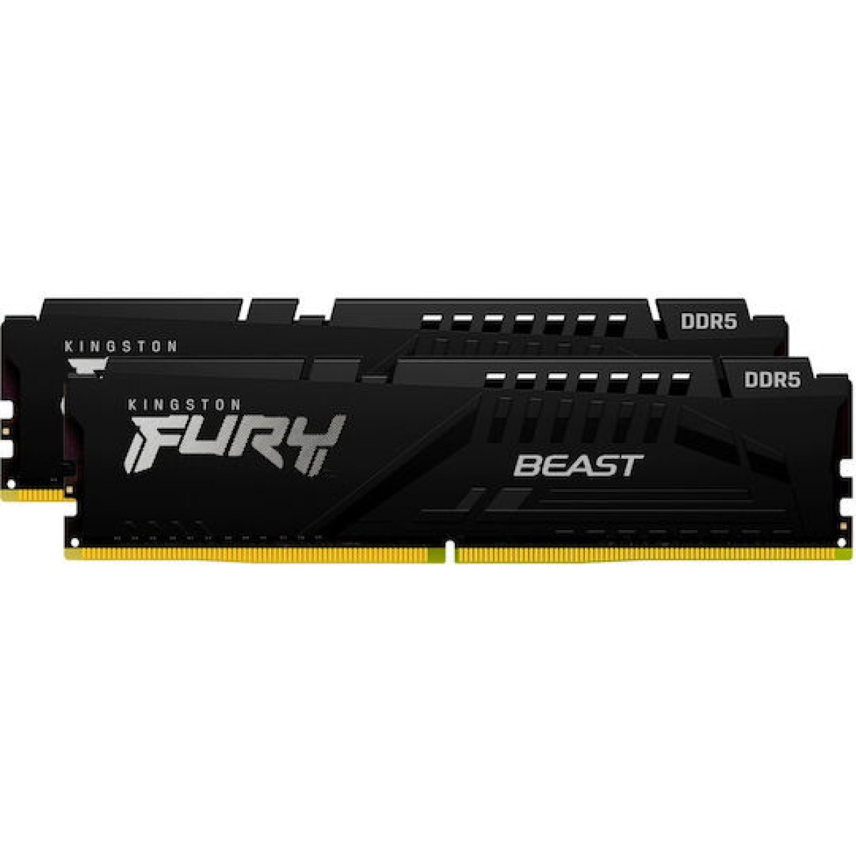 Kingston Fury Beast DDR5 64GB RAM με 2x32GB Modules και Ταχύτητα 6400 για Desktop