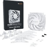 Be Quiet Silent Wings Pro 4 Case Fan 120mm με Σύνδεση 4-Pin PWM Λευκό