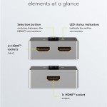 Goobay 4K/60Hz KVM & Data Switch