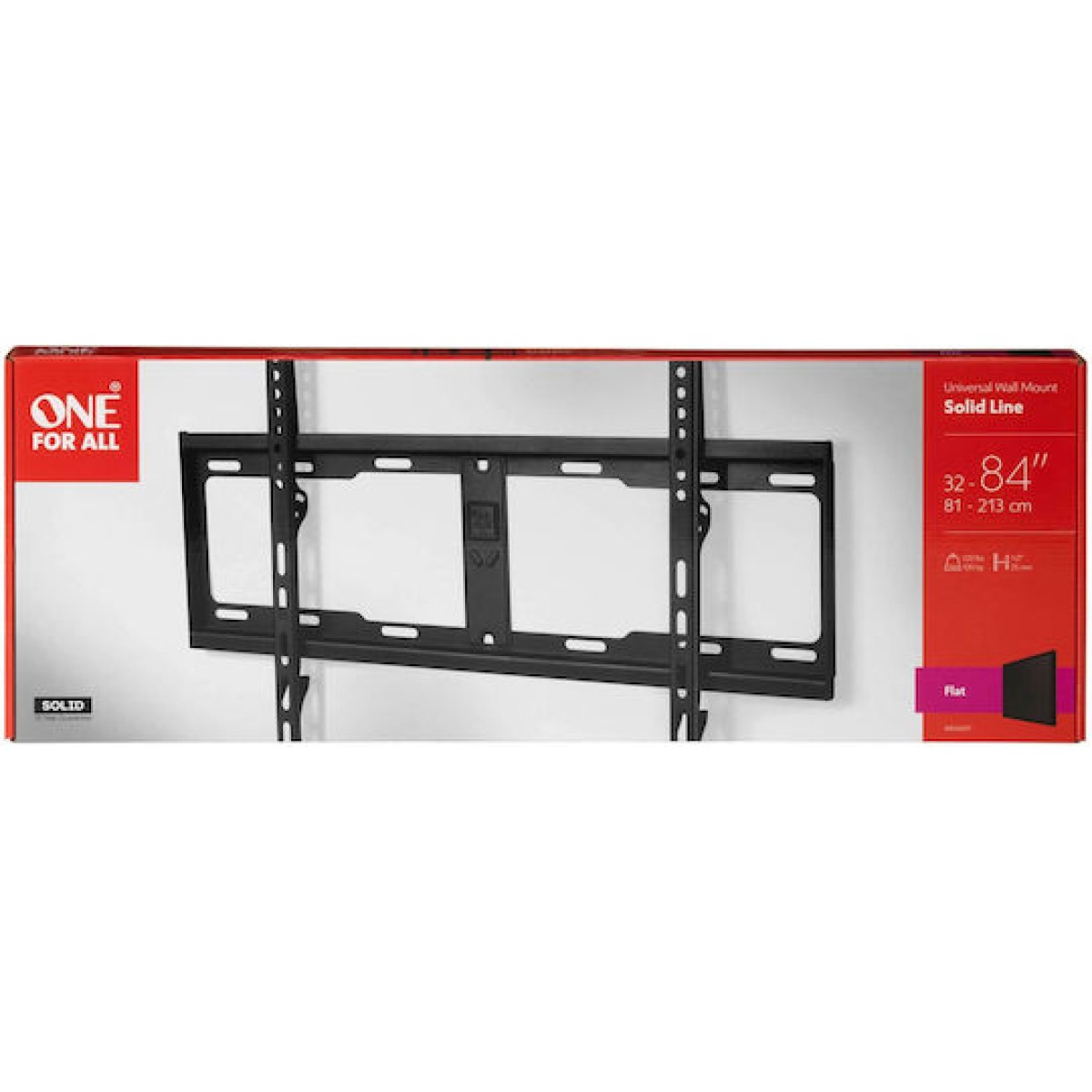 One For All WM4611 Βάση Τηλεόρασης Τοίχου έως 84