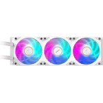 Gigabyte Aorus Waterforce X II 360 ICE Υδρόψυξη Επεξεργαστή Τριπλού Ανεμιστήρα 120mm για Socket AM4/AM5/1700/1200/115x με ARGB Φωτισμό Λευκή