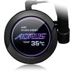 Gigabyte Aorus Waterforce X II 360 Υδρόψυξη Επεξεργαστή Τριπλού Ανεμιστήρα 120mm για Socket AM4/AM5/1700/1200/115x με ARGB Φωτισμό