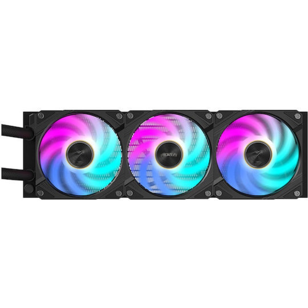 Gigabyte Aorus Waterforce X II 240 Υδρόψυξη Επεξεργαστή Διπλού Ανεμιστήρα 120mm για Socket AM4/AM5/1700/1200/115x με ARGB Φωτισμό