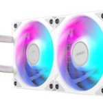 Gigabyte AORUS Waterforce II 360 Υδρόψυξη Επεξεργαστή Τριπλού Ανεμιστήρα 120mm για Socket AM4/AM5/1700/1200 με ARGB Φωτισμό Λευκή