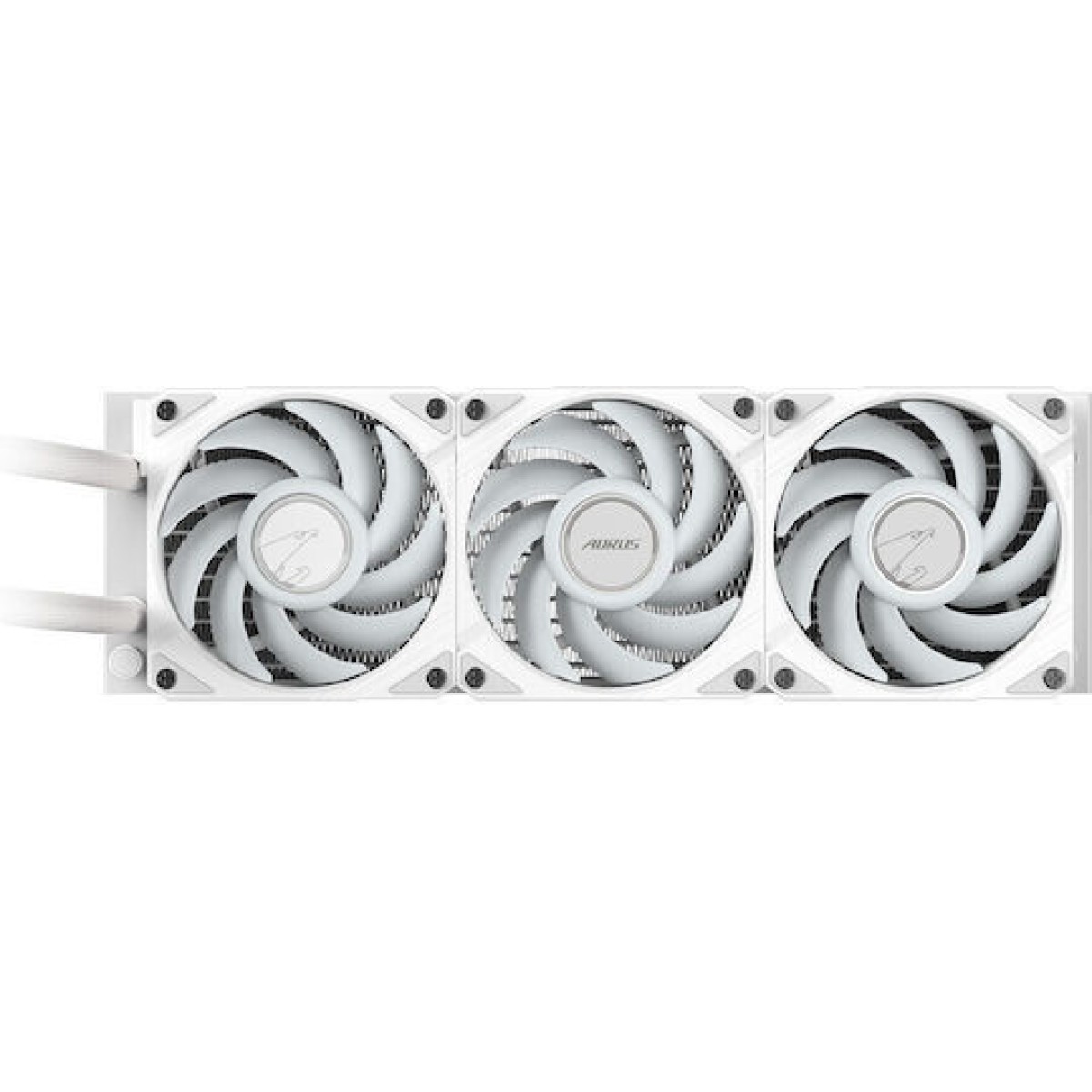 Gigabyte AORUS Waterforce II 360 Υδρόψυξη Επεξεργαστή Τριπλού Ανεμιστήρα 120mm για Socket AM4/AM5/1700/1200 με ARGB Φωτισμό Λευκή