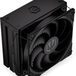 Endorfy Fera 5 Black Ψύκτρα Επεξεργαστή Διπλού Ανεμιστήρα για Socket AM4/AM5/1200/115x/1700