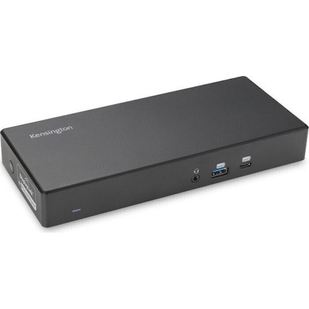 Kensington K33603EU USB-C Docking Station με HDMI/DisplayPort 4K PD Ethernet και σύνδεση 2 Οθονών Μαύρο