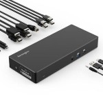 Kensington K33603EU USB-C Docking Station με HDMI/DisplayPort 4K PD Ethernet και σύνδεση 2 Οθονών Μαύρο