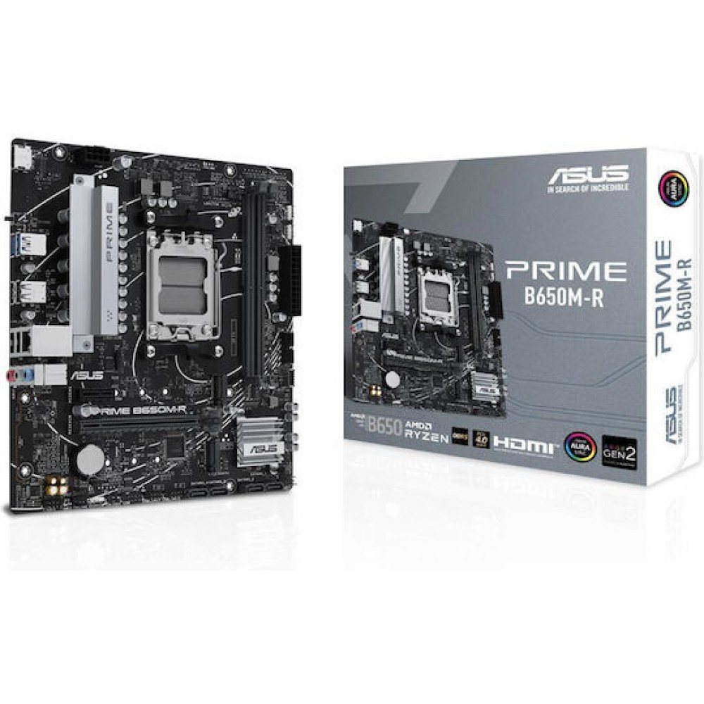 Asus PRIME B650M-R Motherboard Micro ATX με AMD AM5 Socket