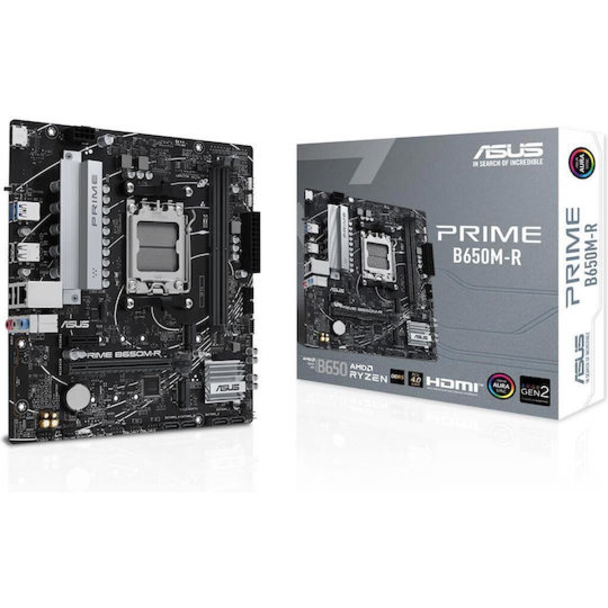 Asus PRIME B650M-R Motherboard Micro ATX με AMD AM5 Socket