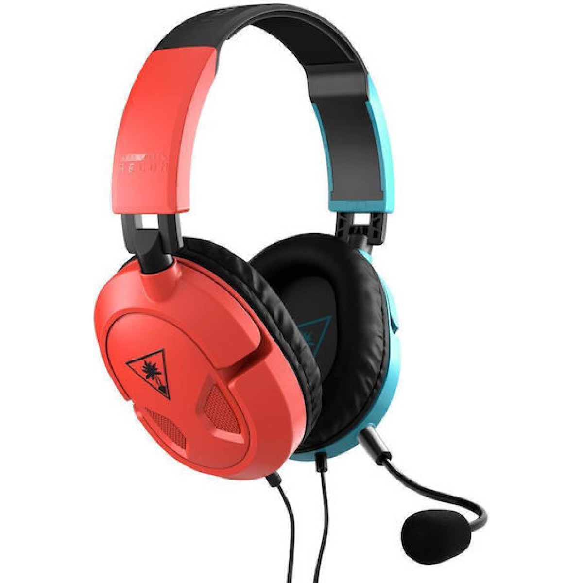 Turtle Beach Recon 50N Over Ear Gaming Headset με σύνδεση 3.5mm Red / Blue