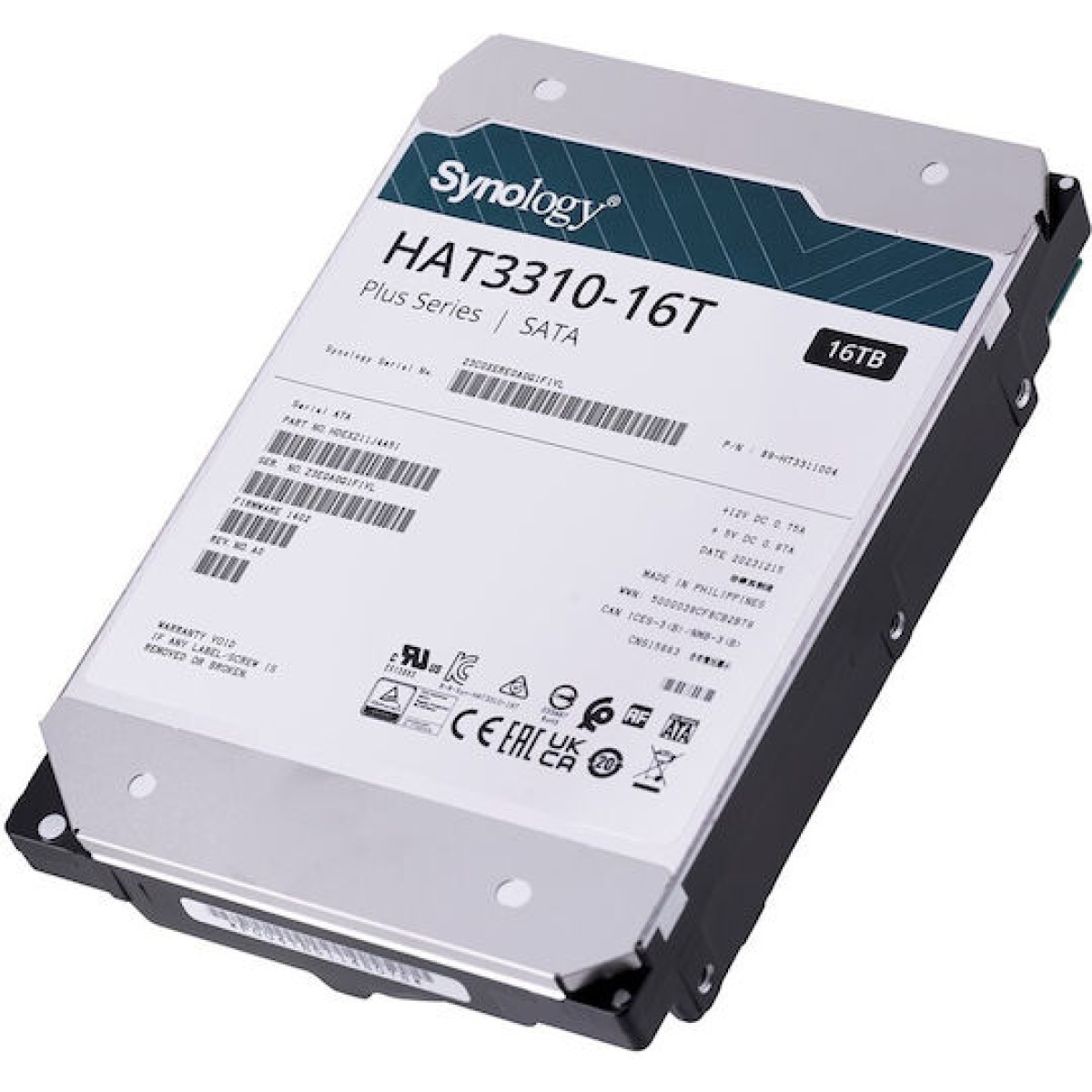 Synology Plus 16TB HDD Σκληρός Δίσκος 3.5