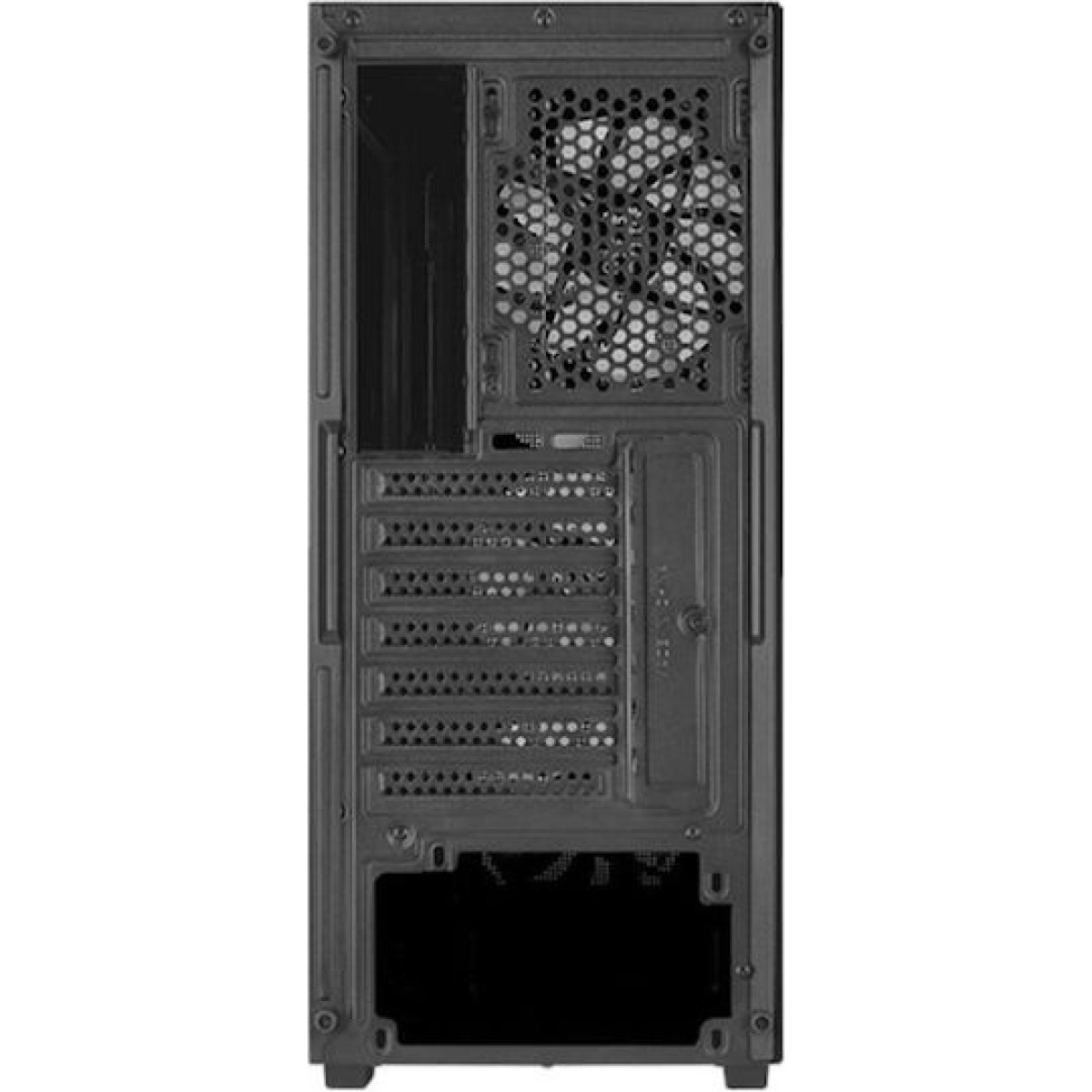 Aerocool Designer Gaming Midi Tower Κουτί Υπολογιστή με RGB Φωτισμό Μαύρο