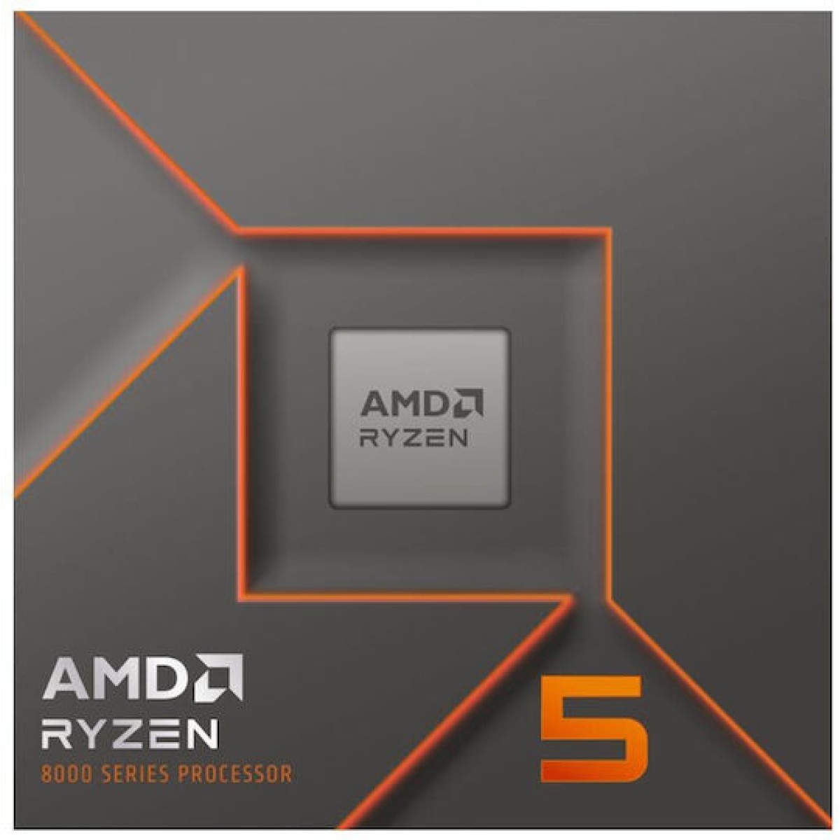 AMD Ryzen 5 8400F 4.2GHz Επεξεργαστής 6 Πυρήνων για Socket AM5 σε Κουτί με Ψύκτρα