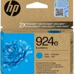 HP 924e EvoMore Γνήσιο Μελάνι Εκτυπωτή InkJet Κυανό (4K0U7NE)