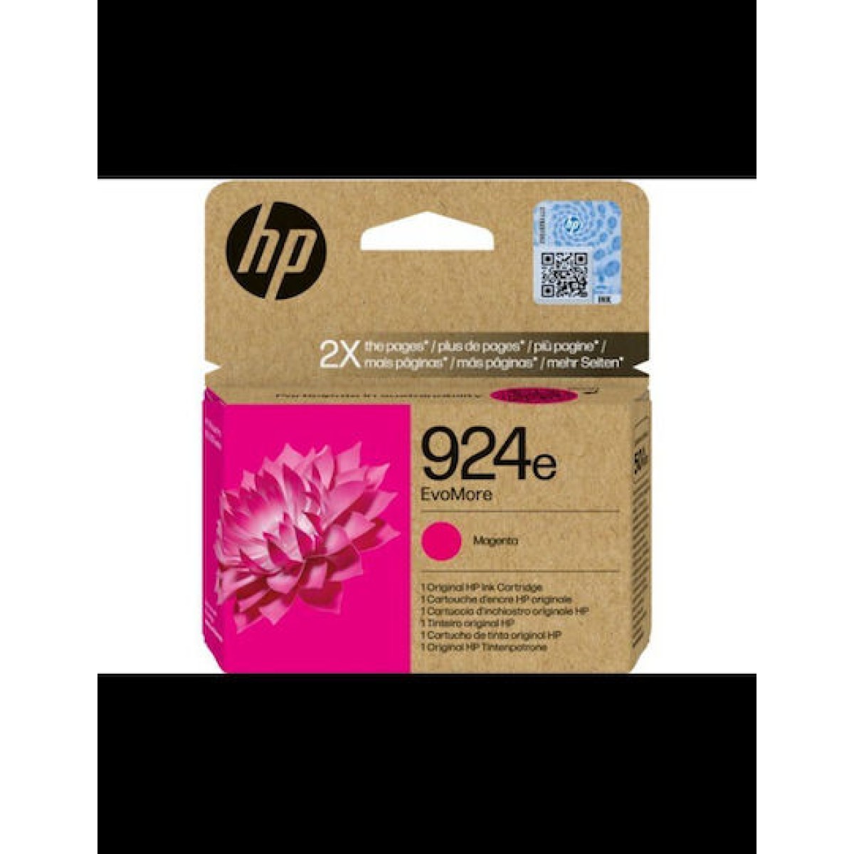 HP 924e EvoMore Γνήσιο Μελάνι Εκτυπωτή InkJet Ματζέντα (4K0U8NE)