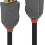 Lindy Cable DisplayPort male - DisplayPort male 7.5m Μαύρο (36485)
