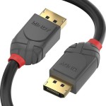 Lindy Cable DisplayPort male - DisplayPort male 7.5m Μαύρο (36485)