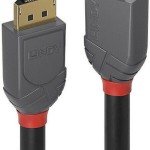 Lindy Cable DisplayPort male - DisplayPort male 7.5m Μαύρο (36485)