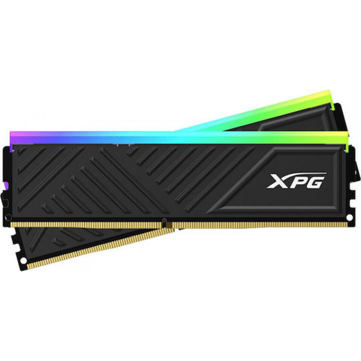 Adata Spectrix D35G RGB DDR4 16GB RAM με 2x8GB Modules και Ταχύτητα 3200 για Desktop