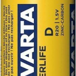 VARTA μπαταρίες Zinc Carbon Super Heavy Duty, D/R20P, 1.5V, 2τμχ