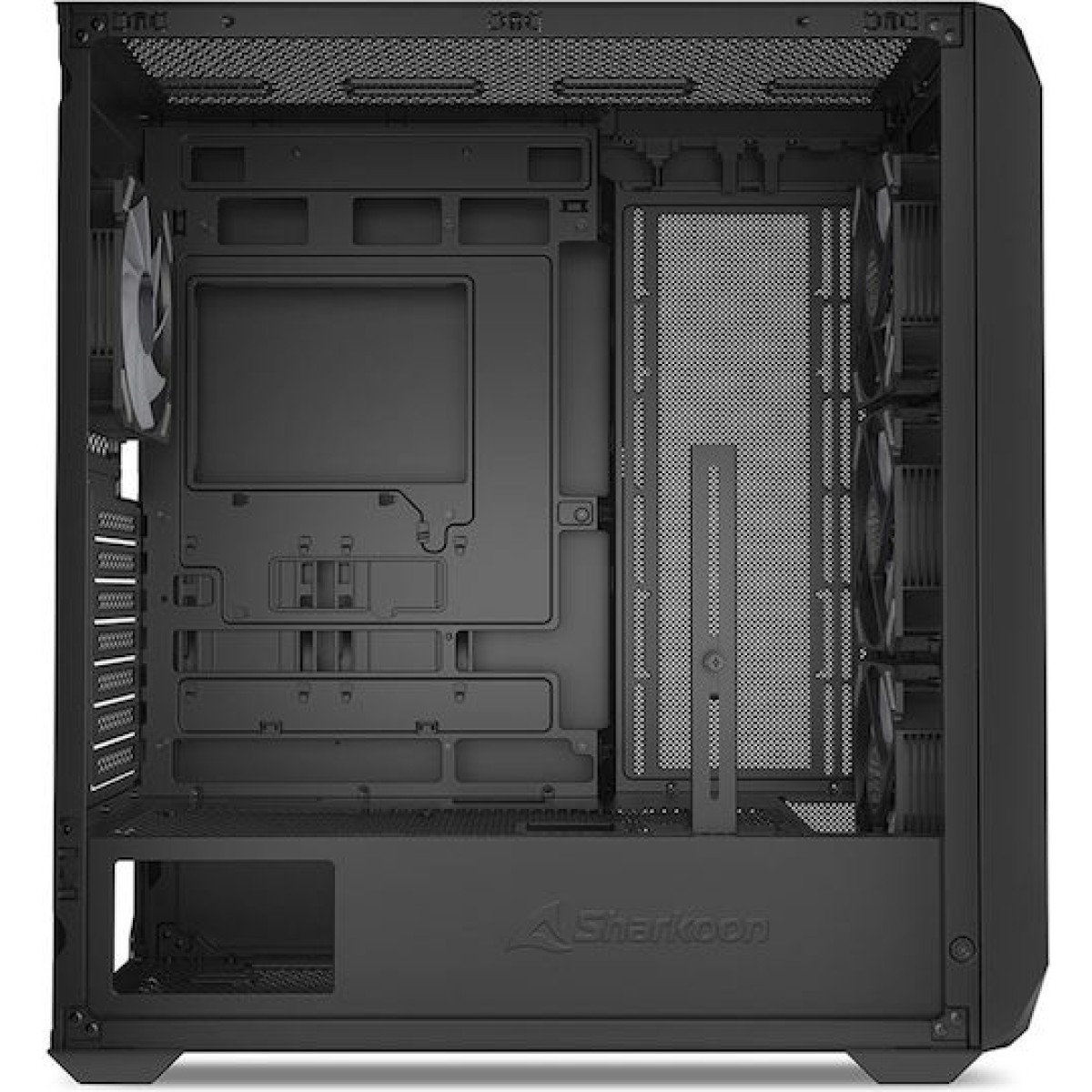 Sharkoon AK3 Gaming Midi Tower Κουτί Υπολογιστή Μαύρο