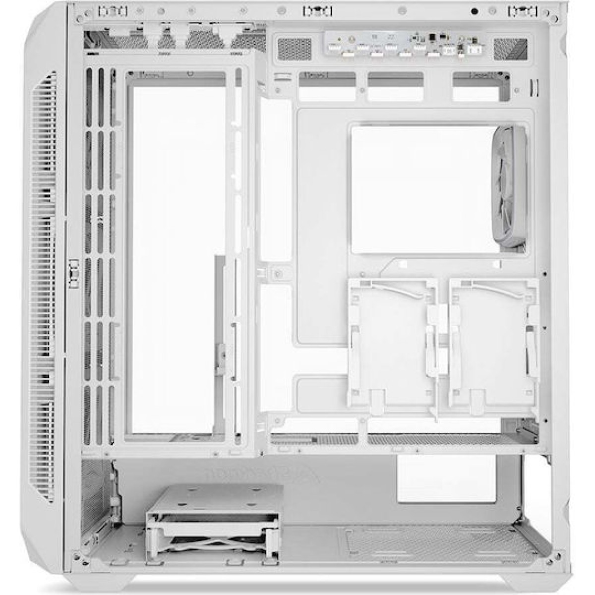 Sharkoon AK5M RGB Gaming Midi Tower Κουτί Υπολογιστή με Πλαϊνό Παράθυρο Λευκό