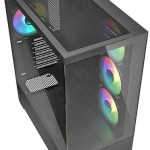 Sharkoon AK6 RGB Midi Tower Κουτί Υπολογιστή Μαύρο