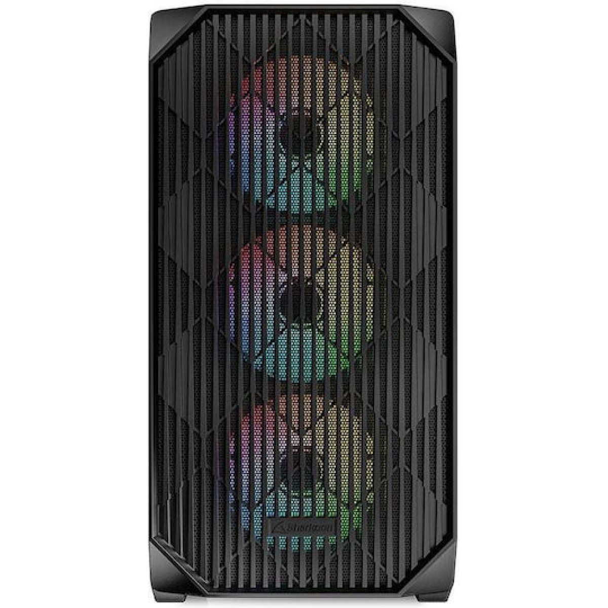 Sharkoon MK3 RGB Gaming Micro Tower Κουτί Υπολογιστή με Πλαϊνό Παράθυρο Μαύρο