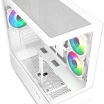 Sharkoon MK6 RGB Micro Tower Κουτί Υπολογιστή με Πλαϊνό Παράθυρο Λευκό
