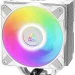 Arctic Freezer 36 A-RGB Ψύκτρα Επεξεργαστή Διπλού Ανεμιστήρα για Socket 1700/1851/AM4/AM5 Λευκή
