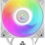 Arctic Freezer 36 A-RGB Ψύκτρα Επεξεργαστή Διπλού Ανεμιστήρα για Socket 1700/1851/AM4/AM5 Λευκή