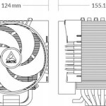 Arctic Freezer 4U-M Rev. 2 Ψύκτρα Επεξεργαστή Διπλού Ανεμιστήρα για Socket